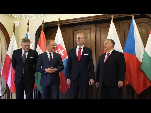 Réunion du groupe de Visegrad à Prague pour évoquer la guerre en Ukraine