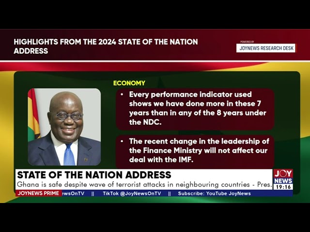 SONA Address: 'We stumbled but we are rising again' - Akufo Addo | JoyNews Prime