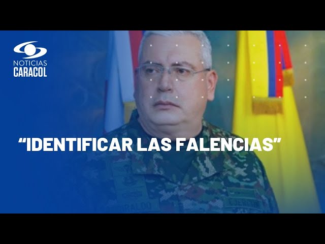 “Hemos perdido experticia”: el llamado del general Helder Giraldo a las Fuerzas Militares