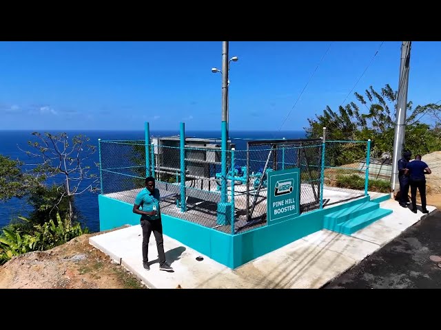 Two Booster Stations Commissioned In Tobago East