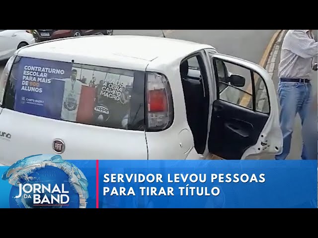 Funcionário de prefeitura usou carro oficial de forma irregular | Jornal da Band