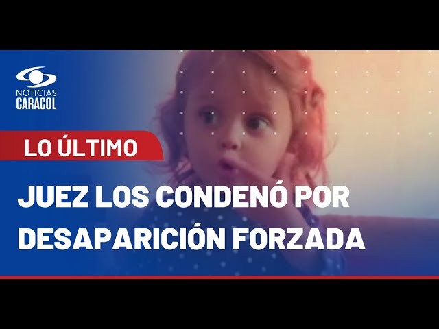 Caso de Sara Sofía: juez condenó a la mamá y al padrastro de la niña