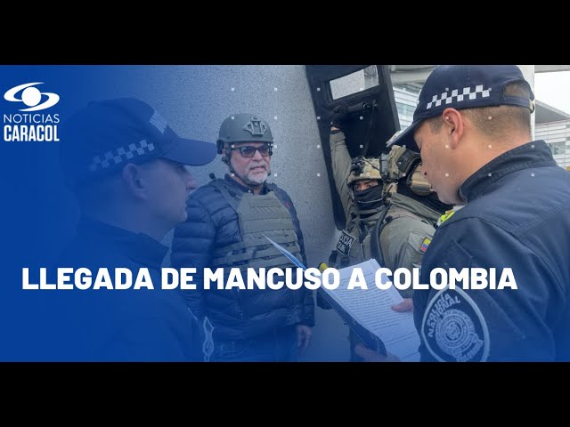 INPEC da detalles sobre la llegada de Salvatore Mancuso a Colombia