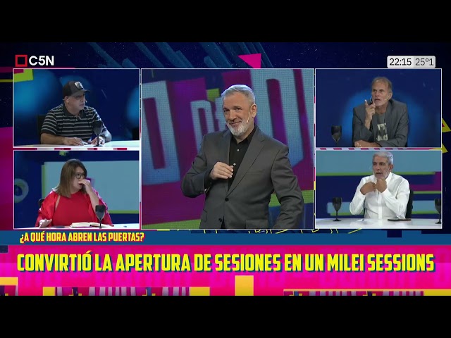 DURO DE DOMAR | MILEI inaugurará las SESIONES en el CONGRESO el VIERNES en HORARIO de las 21