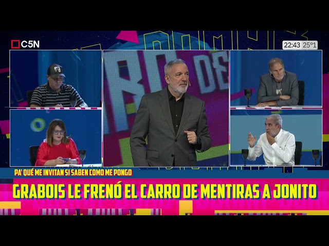 DURO DE DOMAR | Tenso CRUCE entre JUAN GRABOIS y JONI VIALE