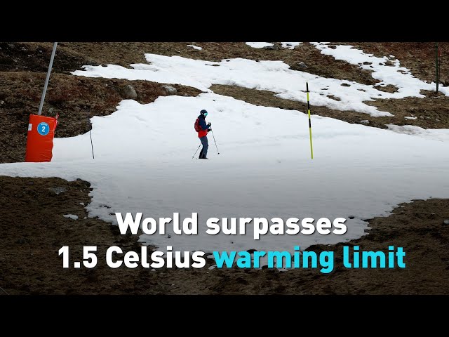 World surpasses 1.5 Celsius warming limit