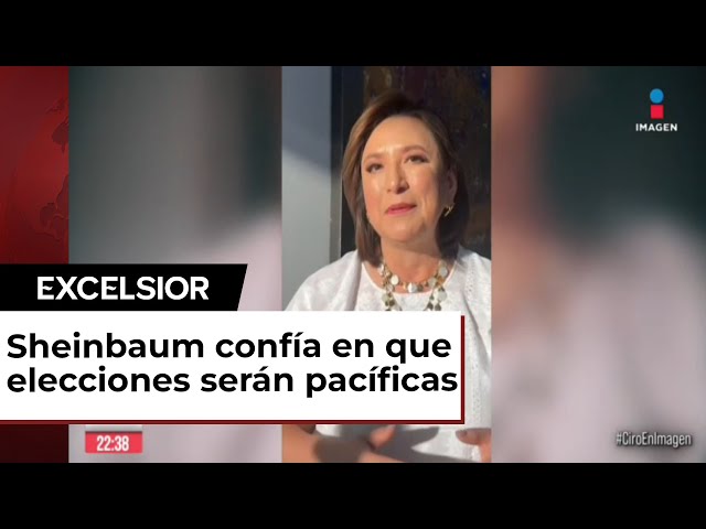 Xóchitl Gálvez exige a Claudia Sheinbaum "no darle la vuelta al tema de la inseguridad"