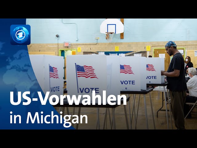 US-Vorwahlen in Michigan: Trump und Biden gewinnen