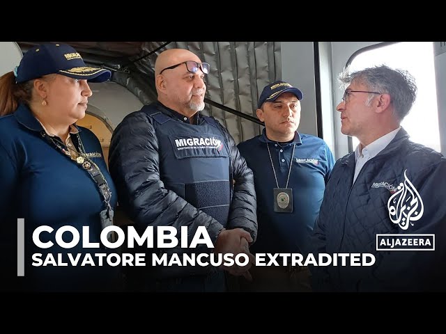 US extradites former far-right paramilitary leader Salvatore Mancuso back to Colombia