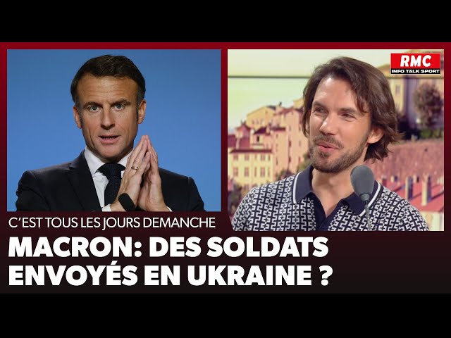 Arnaud Demanche - Macron: Des soldats envoyés en Ukraine ?