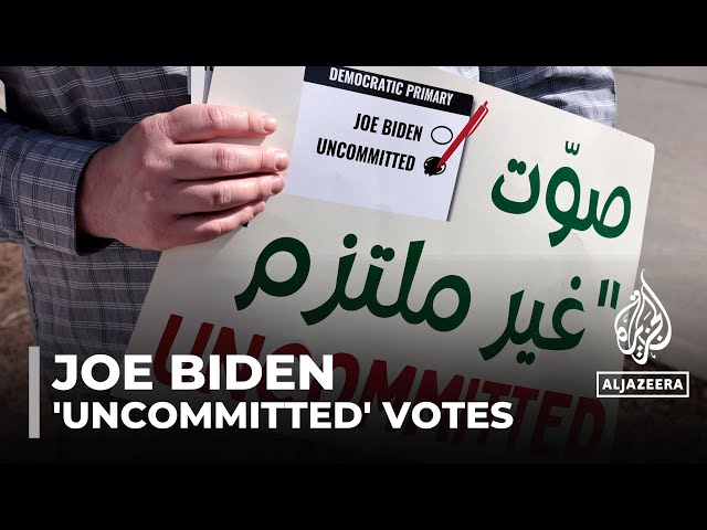 Biden wins Michigan primary, but faces backlash over Israel’s war on Gaza