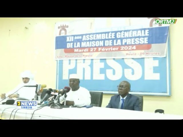 Présidence maison de la presse: Bandiougou DANTE reconduit