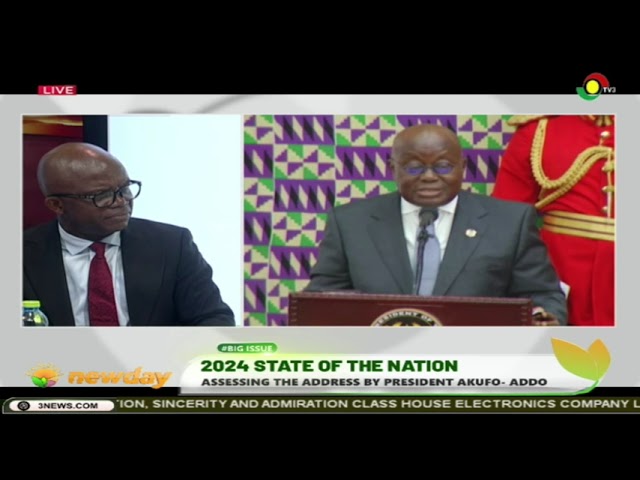 #SONA24: The economy is being restored due to prudent economic management - Stephen Amoah