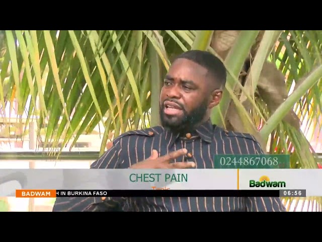 Health Tips: Chest Pain - Badwam on Adom TV (28-02-24)