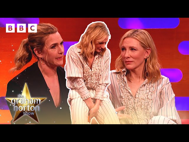 ⁣Kate Winslet, Cate Blanchett and the art of peeing in films... | The Graham Norton Show - BBC