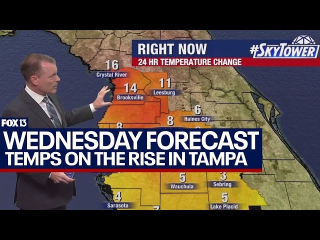 Tampa weather | warmup continues amidst mild conditions on Feb. 28, 2024