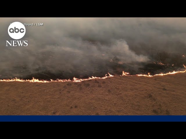 Wildfires explode in Texas