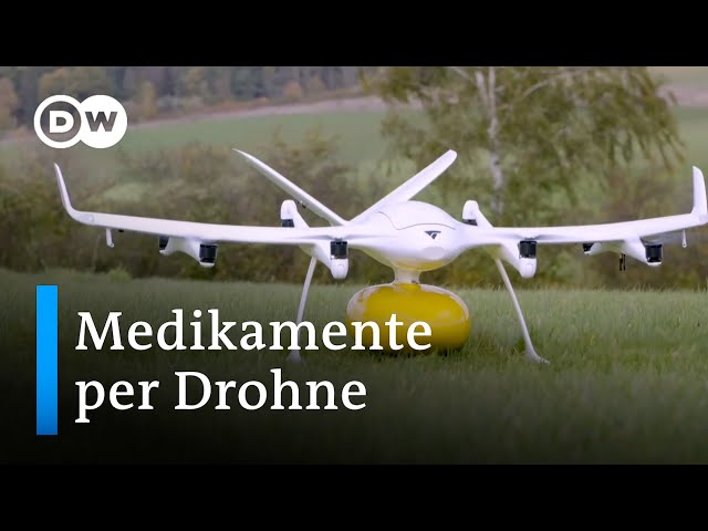 Wie ein deutscher "Wingcopter" im afrikanischen Malawi Medikamente liefert | DW Nachrichte