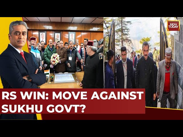 Rajdeep Sardesai LIVE: Himachal Political Crisis Continues | BJP Vs Congress | India Today LIVE News