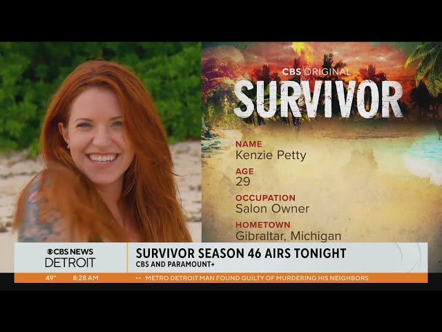 Catching up with Michigan native and "Survivor" Season 46 contest Kenzie Petty