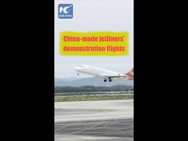 China's COMAC airplanes kick off demonstration flights in Southeast Asia