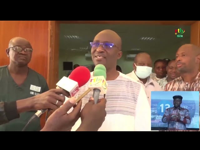 Le ministre en charge de la Santé visite le CHR de Banfora et le centre de santé de Fabédougou