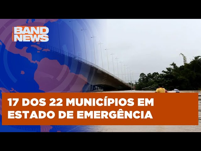 Rio Acre vive segunda maior cheia da história | BandNews TV