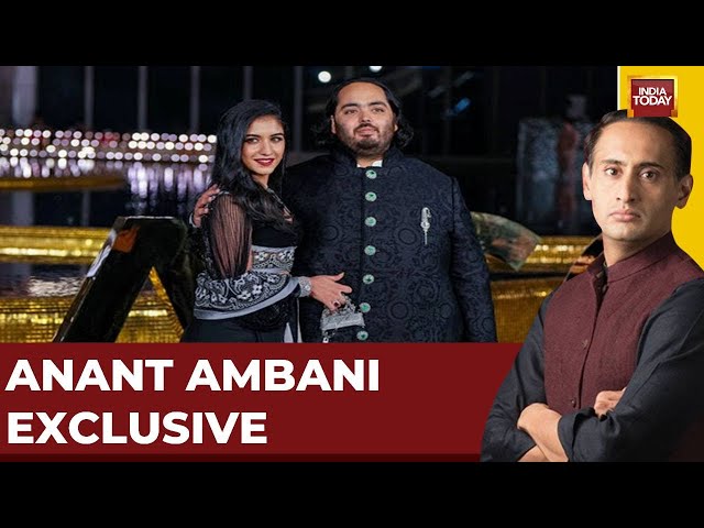 Rahul Kanwal LIVE With Anant Ambani | Jab We Met LIVE | Anant Ambani Interview On India Today