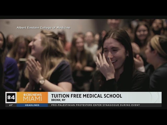 NYC medical school students to receive free tuition moving forward thanks to historic donation