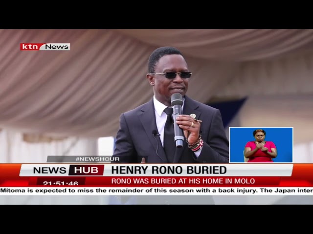 ⁣Track legend Henry Rono buried as CS Ababu Namwamba leads the government delegation