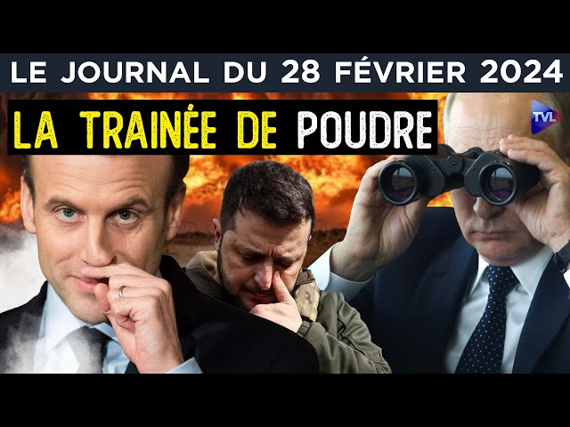 Ukraine : Macron et le grand isolement - JT du mercredi 28 février 2024