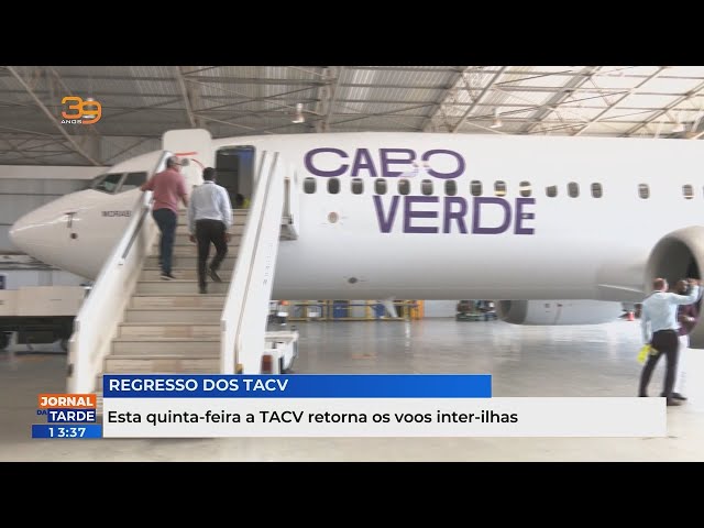 Esta quinta-feira a TACV retorna os voos inter-ilhas