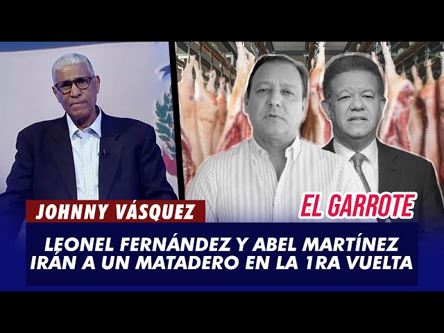 Johnny Vásquez: "Leonel Fernández y Abel Martínez irán a un matadero en la 1ra vuelta" | E