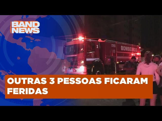 Idoso morre carbonizado após incêndio no centro SP | BandNewsTV