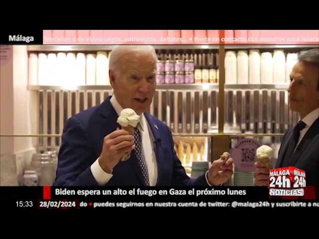 Noticia - Biden espera un alto el fuego en Gaza el próximo lunes