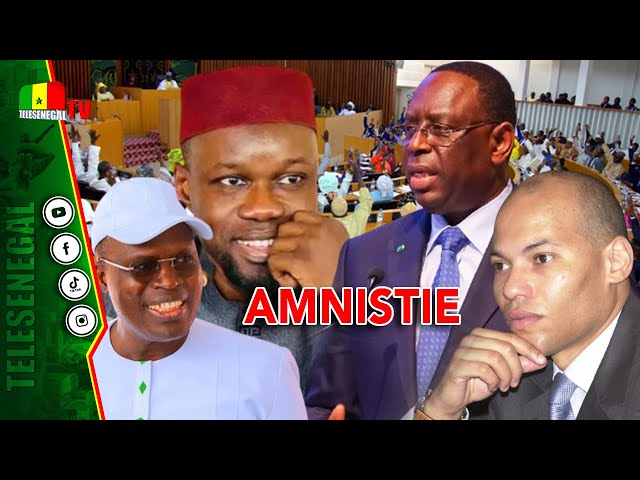 [LIVE] Haro sur la loi d'amnistie! Macky va-t-il forcer le passage ? 2024+ pose le débat !