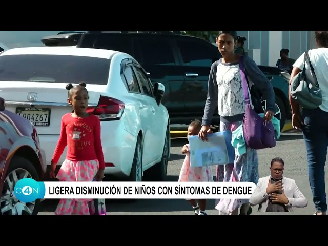 Ligera disminución de niños con síntomas de dengue