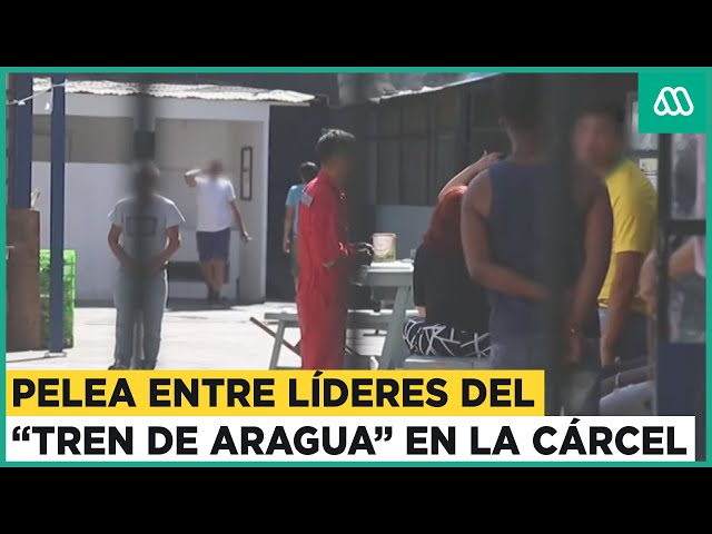 Riña entre líderes del "Tren de Aragua" en cárcel de máxima seguridad