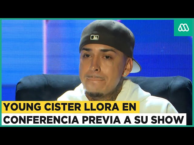 "Esto es muy fuerte para mí": Young Cister emocionado antes de su presentación en Viña 202