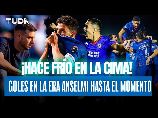 ¡HACE FRÍO EN LA CIMA! ⚽️ Todos los GOLES de Cruz Azul en la era de Anselmi | TUDN