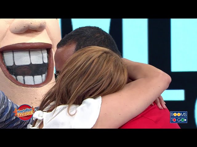 Pareja llora de emoción al ganar premio en PR Gana