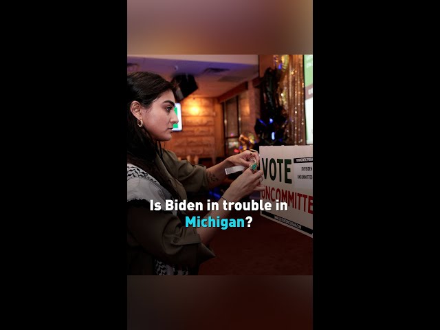 Is Biden in trouble in Michigan?