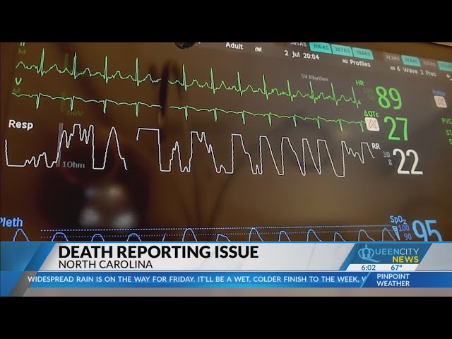 Errors in North Carolina death data reporting led to nationwide delay