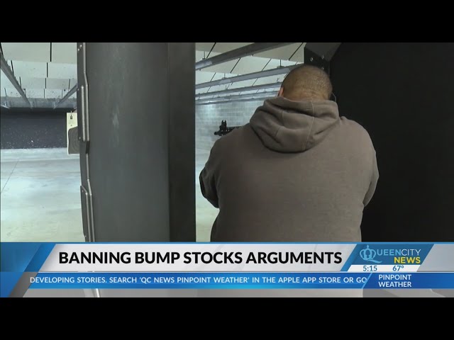 Would ban on firearm bump stocks be legal?