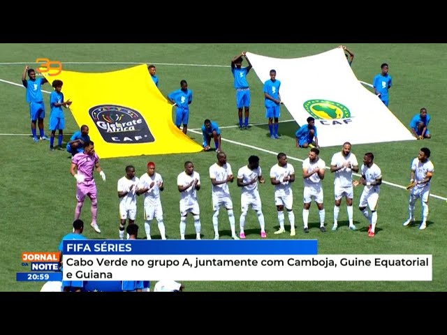 Cabo Verde no grupo A, juntamente com Camboja, Guine Equatorial e Guiana