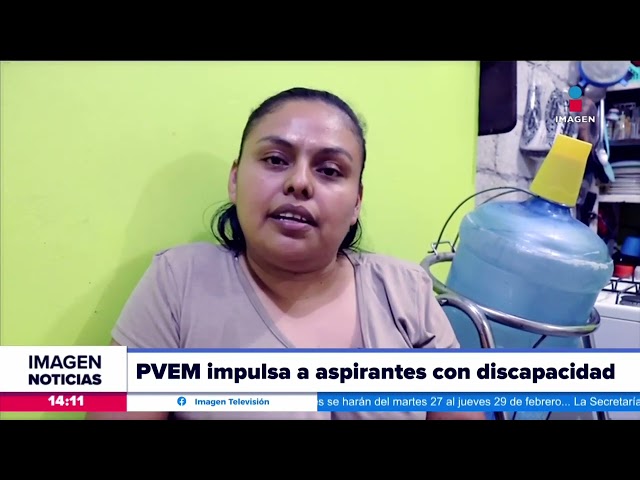 El Partido Verde impulsa a aspirantes con discapacidad | Noticias con Crystal Mendivil