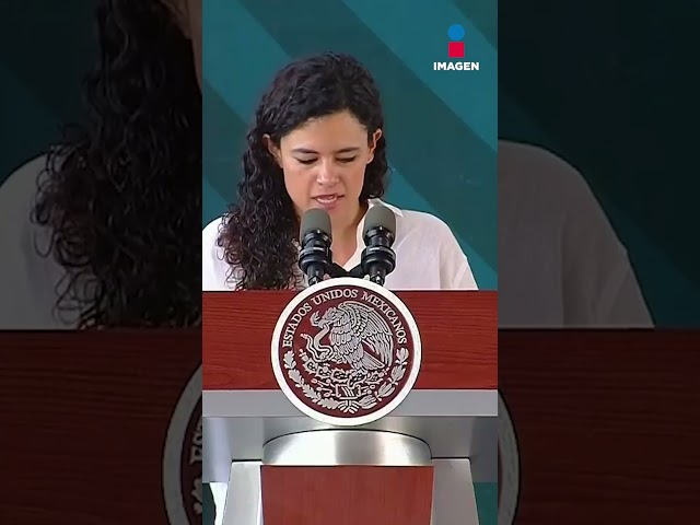 Luisa María Alcalde presenta la reforma en materia de los ferrocarriles de pasajeros | Shorts