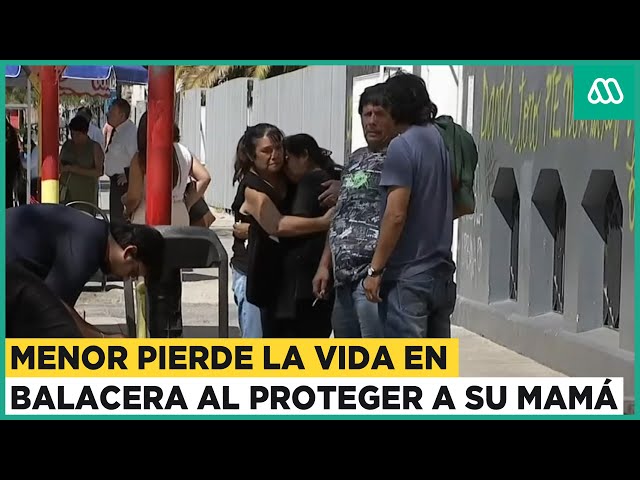 Menor de edad pierda la vida en balacera: Intentó proteger a su mamá al escuchar los disparos