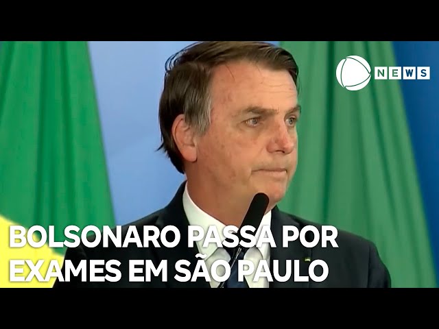 Jair Bolsonaro passa por bateria de exames em São Paulo