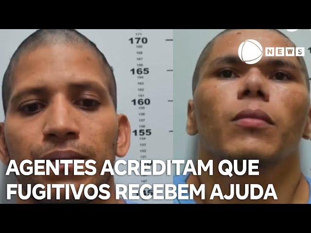 Agentes suspeitam que fugitivos de Mossoró continuam tendo ajuda